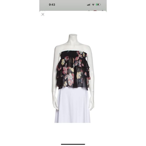 Ulla Johnson Crop Top size 00S
